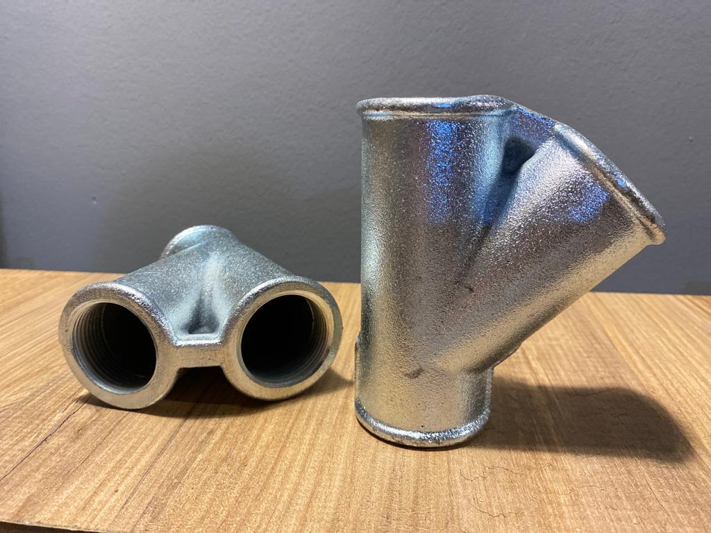 kumlama kazanı T boru bağlantısı