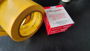 Shot peening maskeleme bantı, Kumlama maskeleme bantı