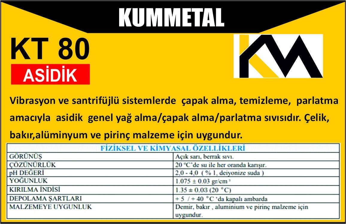 KT80 ÖN YAĞ ALMA/ÇAPAK ALMA SIVISI KT80 ÖN YAĞ ALMA/ÇAPAK ALMA SIVISI
