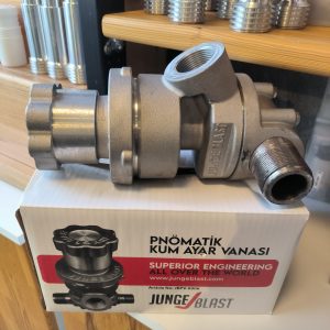 Penümatk kumlama vanası