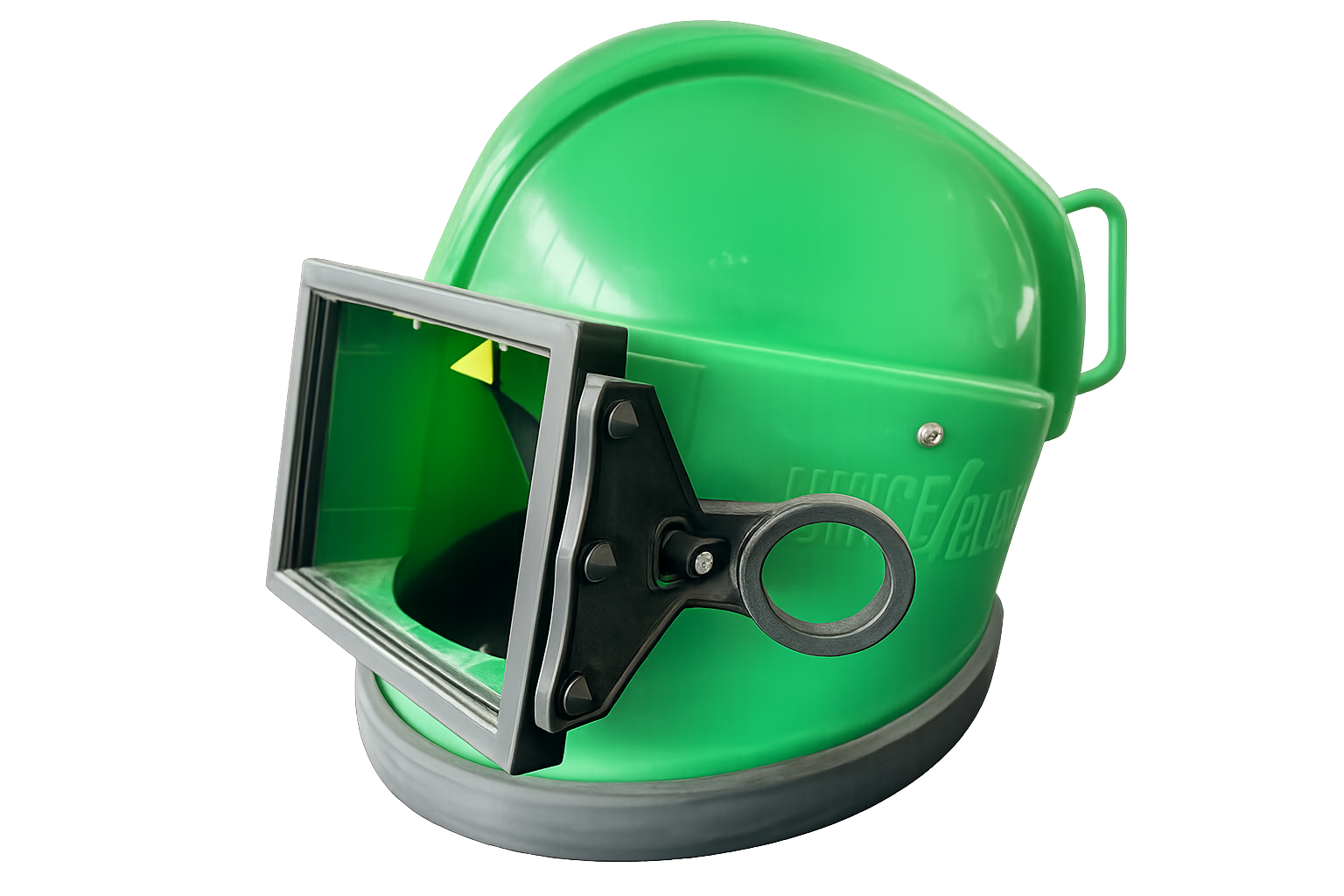 Yeşil kumlama maskesi Junge blast kumlama maskesi